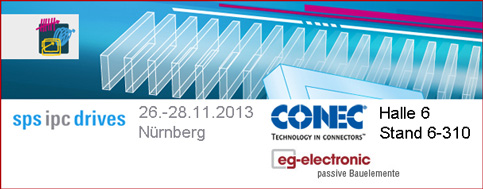 eg electronic auf der sps ipc drives in Nürnberg